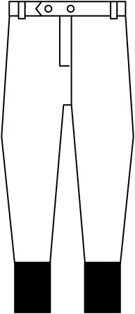 ジョッキーパンツのイラスト